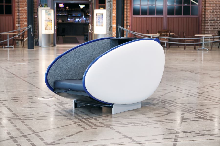 GoSleep Pods: Sleeping pod designed for airport travelers