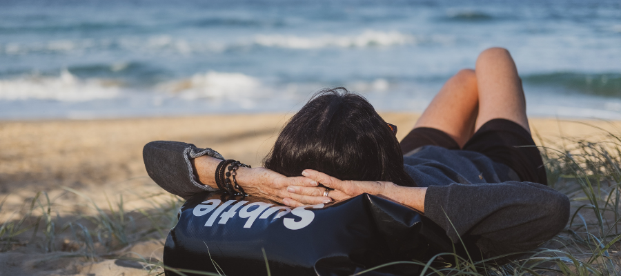 beach nap