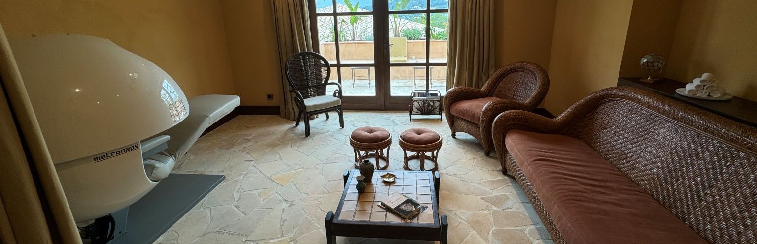 An EnergyPod at a spa in France.